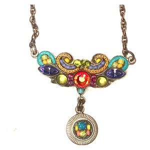 Necklace/choker, multifaceted, Brand “Firefly” 16”